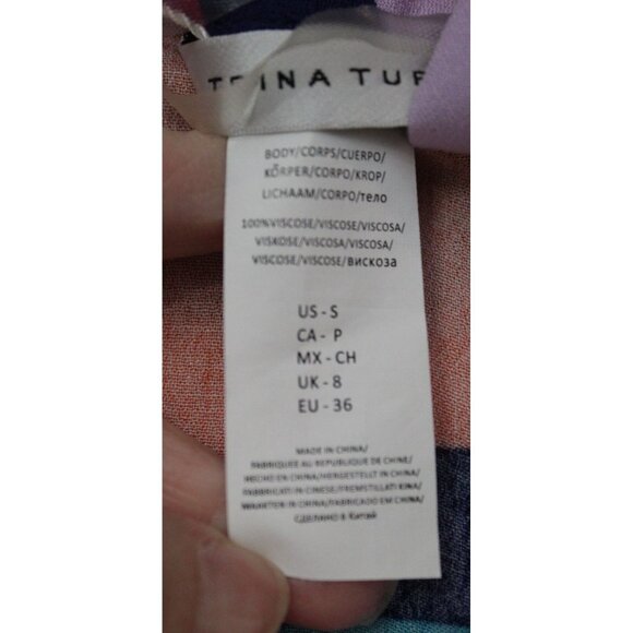 NWT TRINA TURK CATCH A WAVE KIMONO COVER UP DRESS SIZE S SMALL - Picture 5 of 6